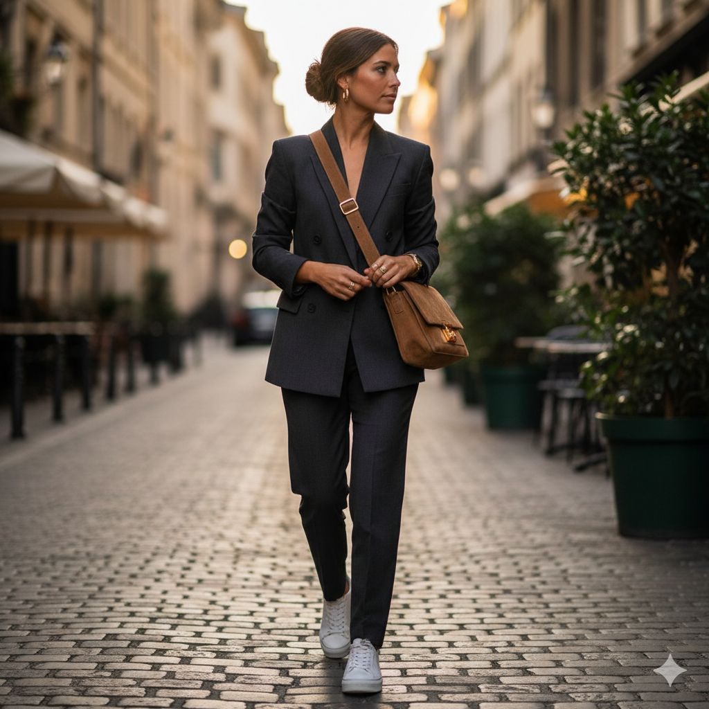 Les tendances mode femme 2026 : le retour des vestes réversibles et baskets stylées